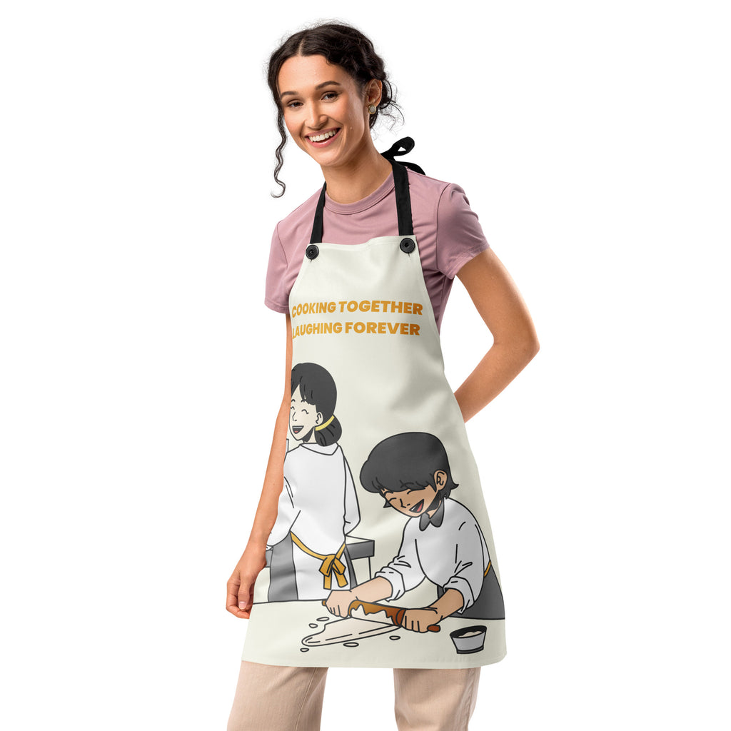 Cooking Together Apron – Gift for Sister Moments - Default Title - Aprons