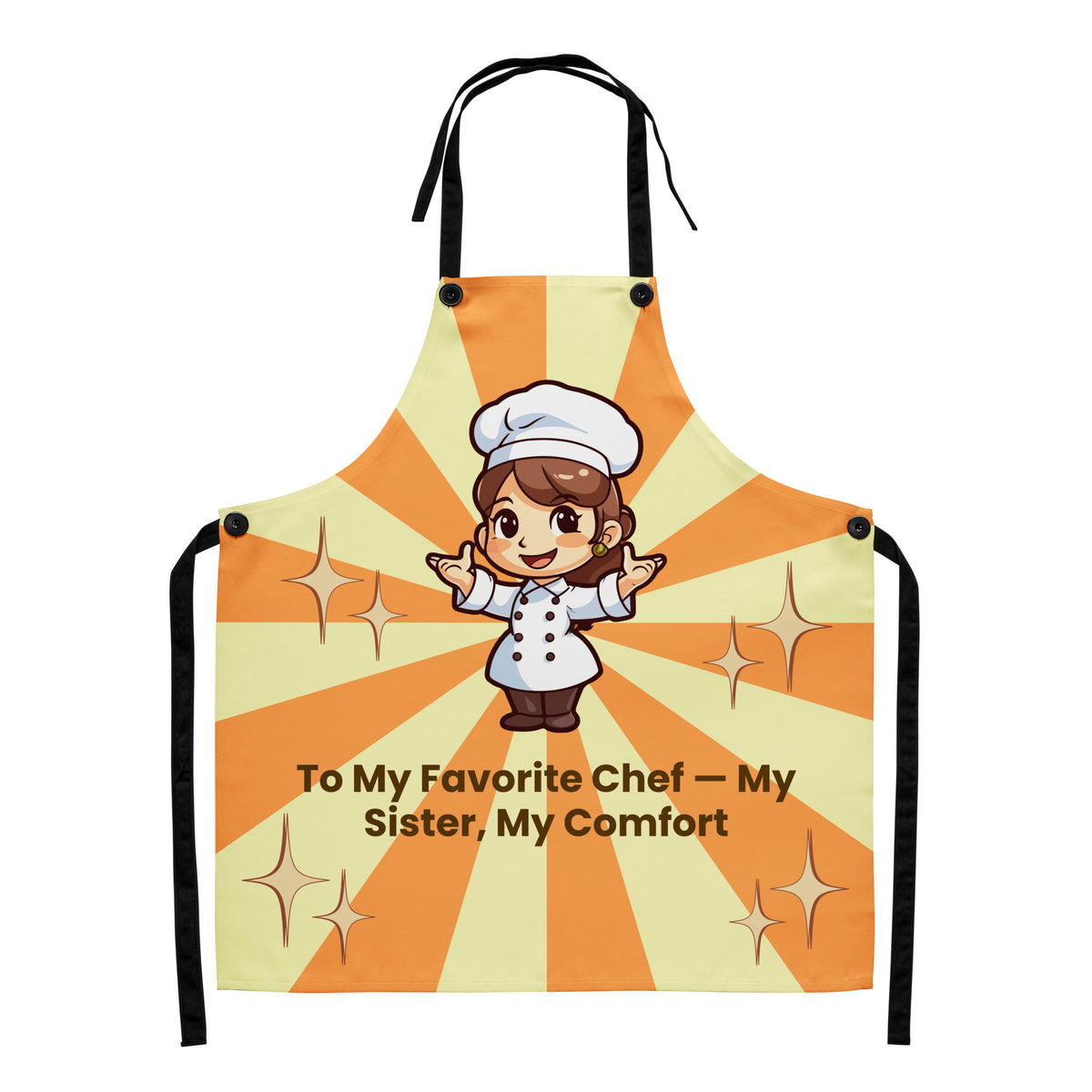 Apron Gift for Sister – My Comfort Cook - - Aprons