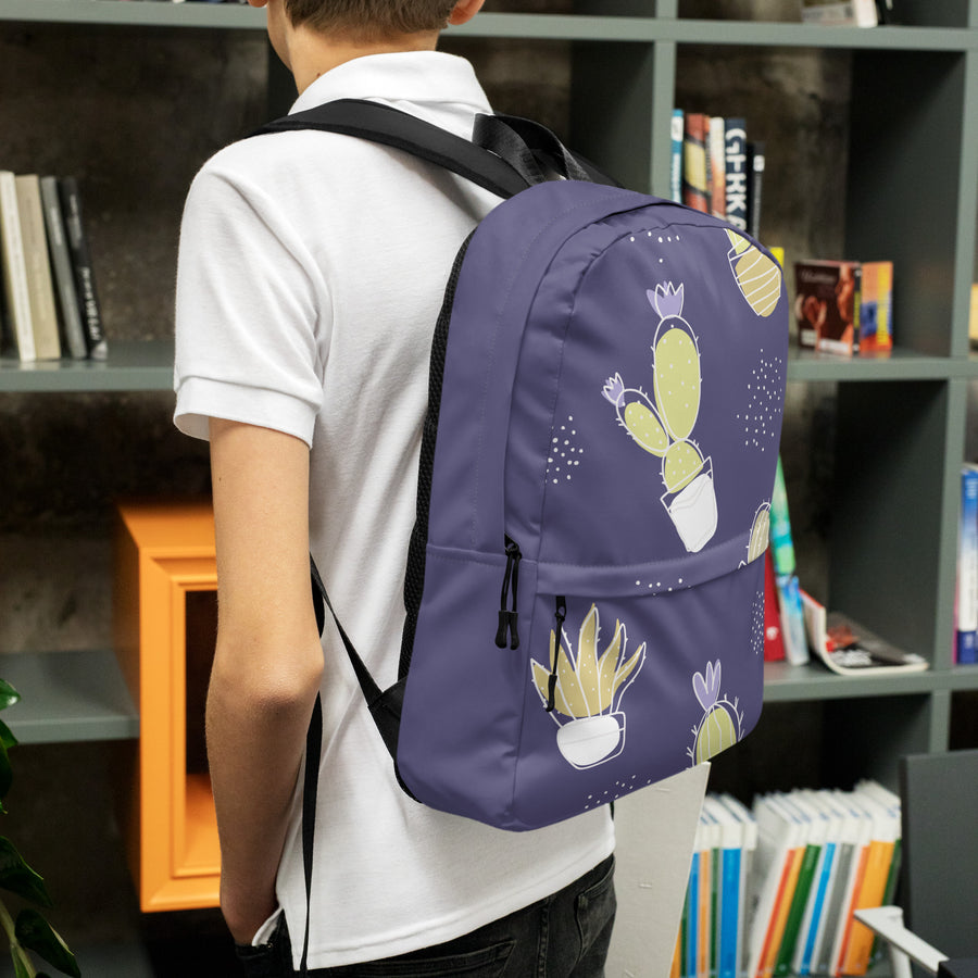 Prickly Perfection – Gift-Ready Cactus Backpack - Default Title - Backpack