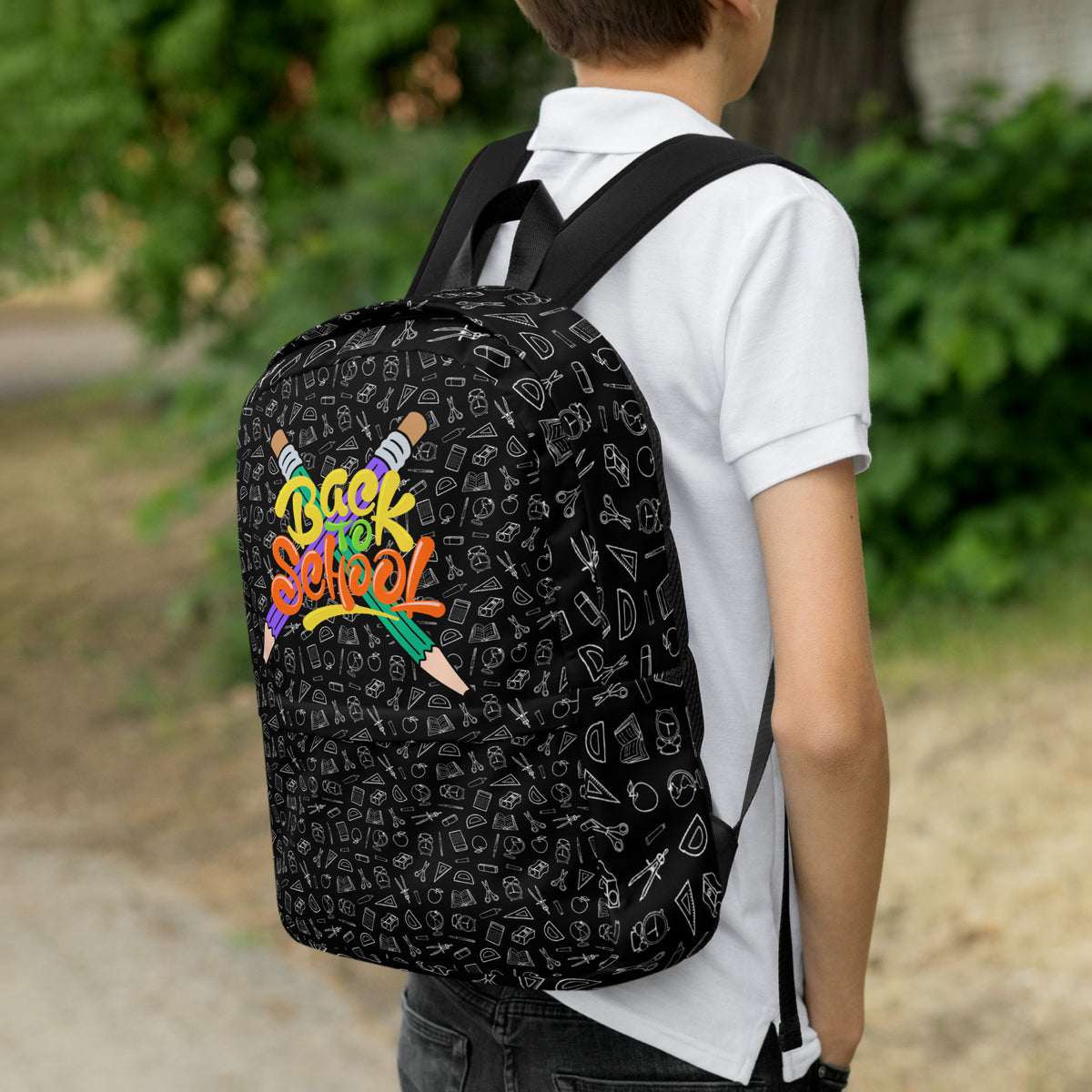 School Spirit - Playful and Stylish Backpack - - Backpacks