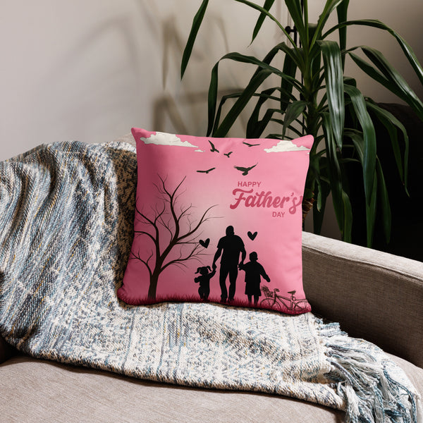 Silhouette Dad Pillow – Giftomory Design - - Pillows