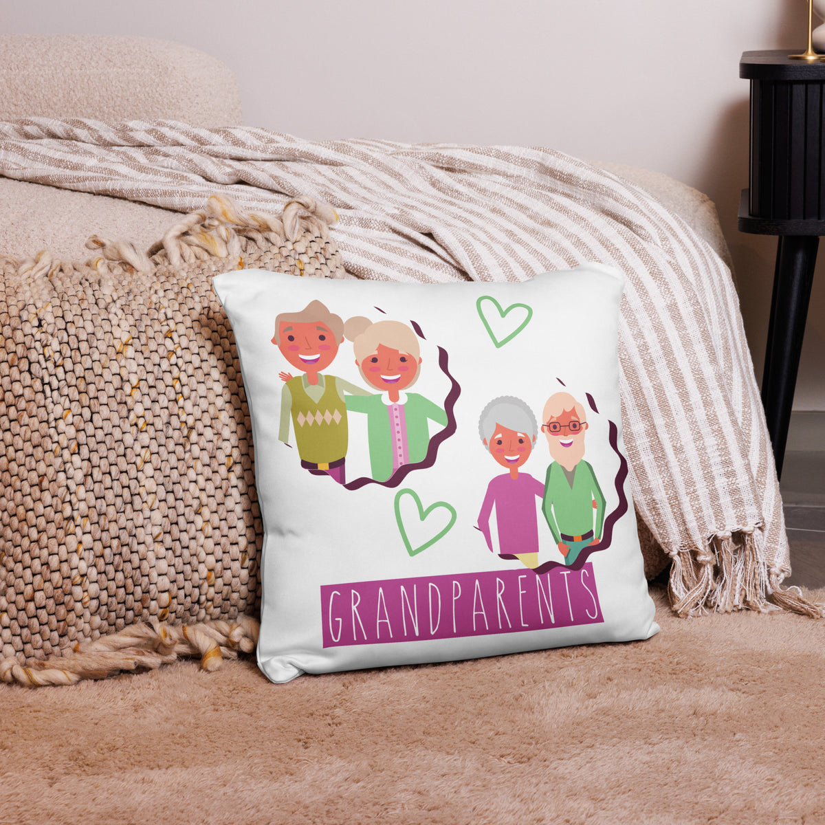 Forever Loved - Grandparents Edition - 18″×18″ - Pillows