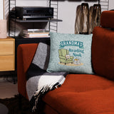 Grandma's Storytime Seat - A Cushion for Comfort - 18″×18″ - Pillows