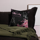 Giftomory “Never Let Me Fall” Dad Pillow - 18″×18″ - Pillows