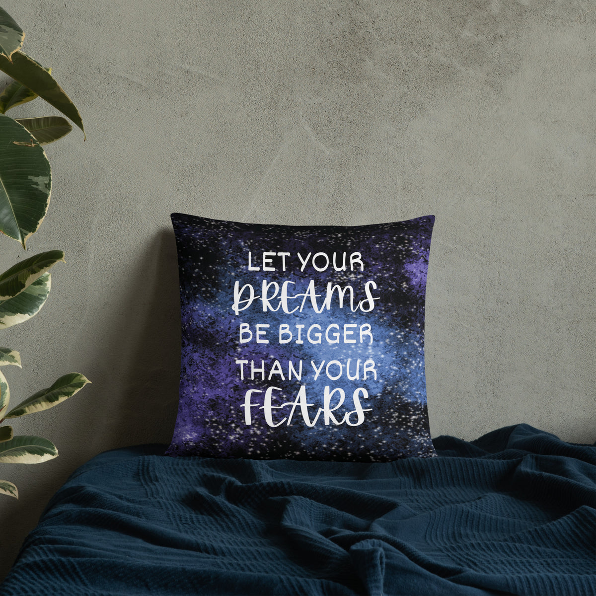 Dream Big - Cosmic Inspiration Pillow - Default Title - Basic Pillow