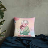 Sweet Moments - A Grandmother's Love - 18″×18″ - Pillows