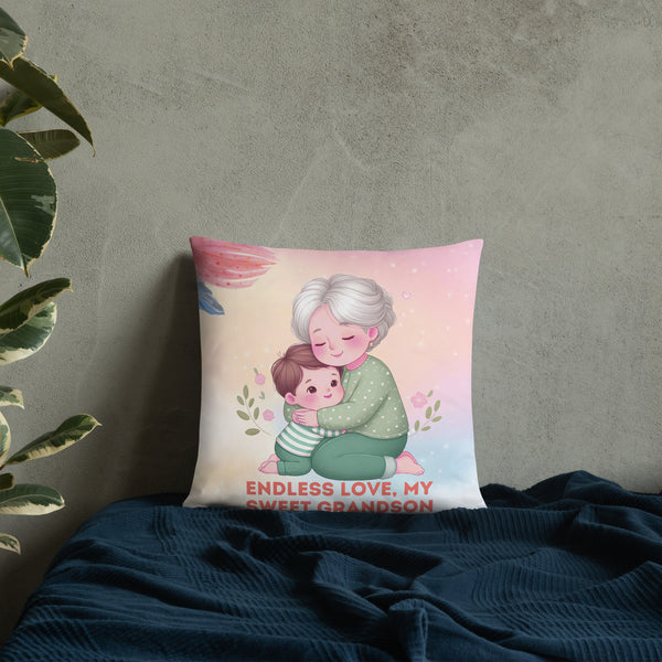 Sweet Moments - A Grandmother's Love - 18″×18″ - Pillows