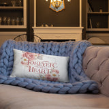 Blossoming Remembrance - Tender Heart Pillow - - Pillows