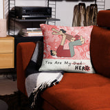 Father’s Day Hero Cushion by Giftomory - - Cushions
