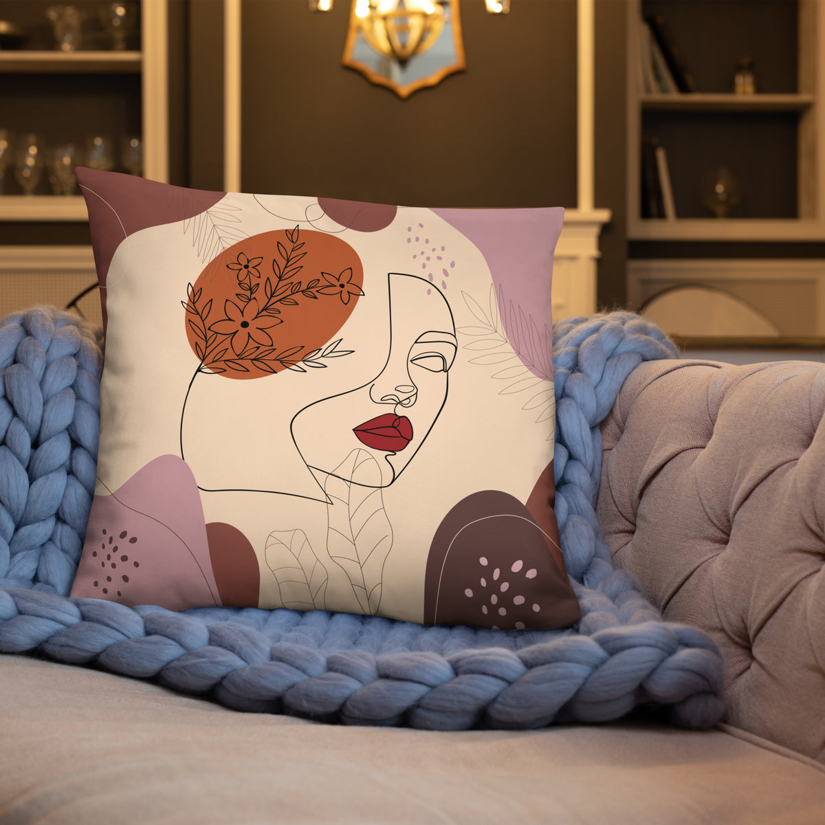 Aesthetic Dreams - A Beautiful Pillow for the Creative Soul - - Basic Pillow