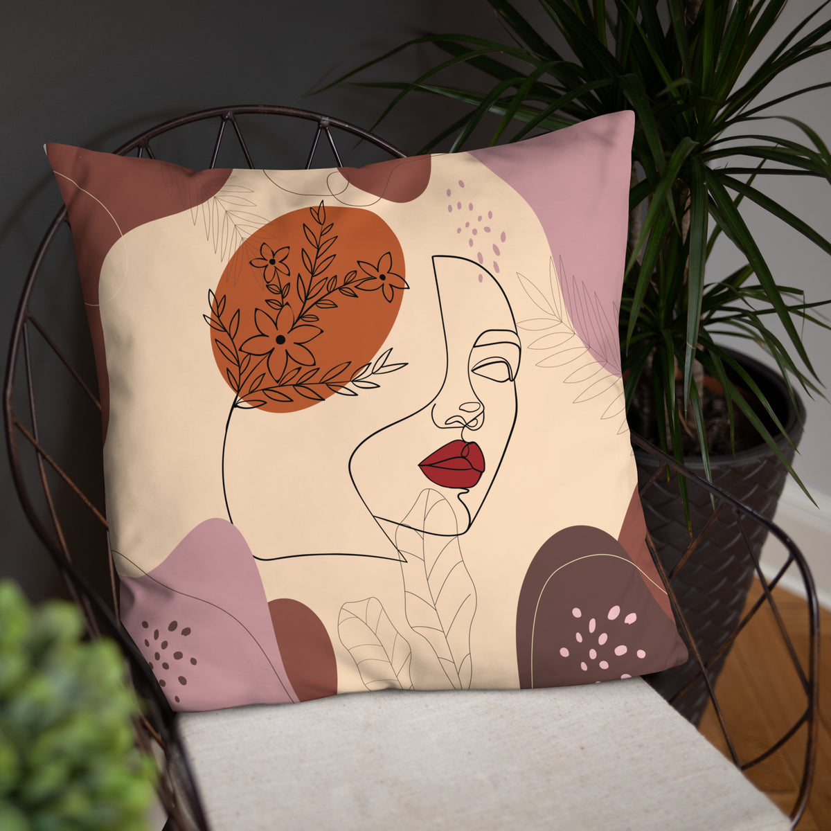 Aesthetic Dreams - A Beautiful Pillow for the Creative Soul - - Basic Pillow