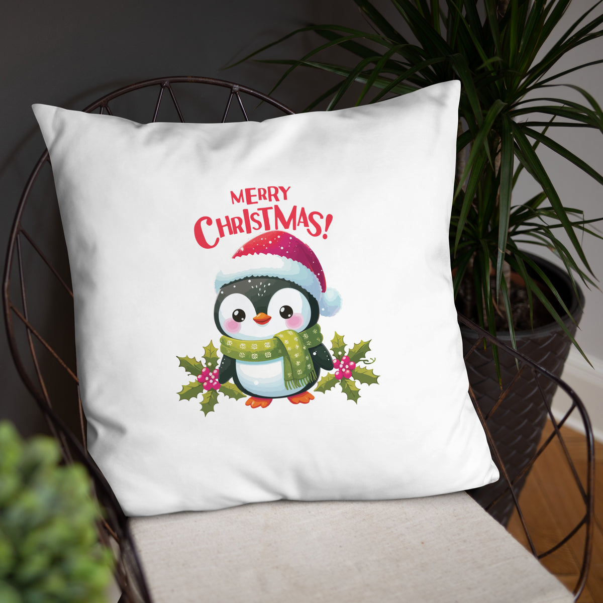 Seasonal Smiles - Festive Friends Pillow - - Hoodies