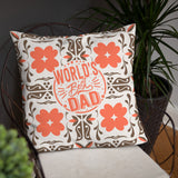 World’s Best Dad – Giftomory Basic Pillow - - Cushions