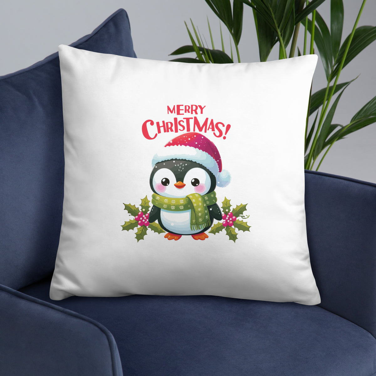 Seasonal Smiles - Festive Friends Pillow - - Hoodies