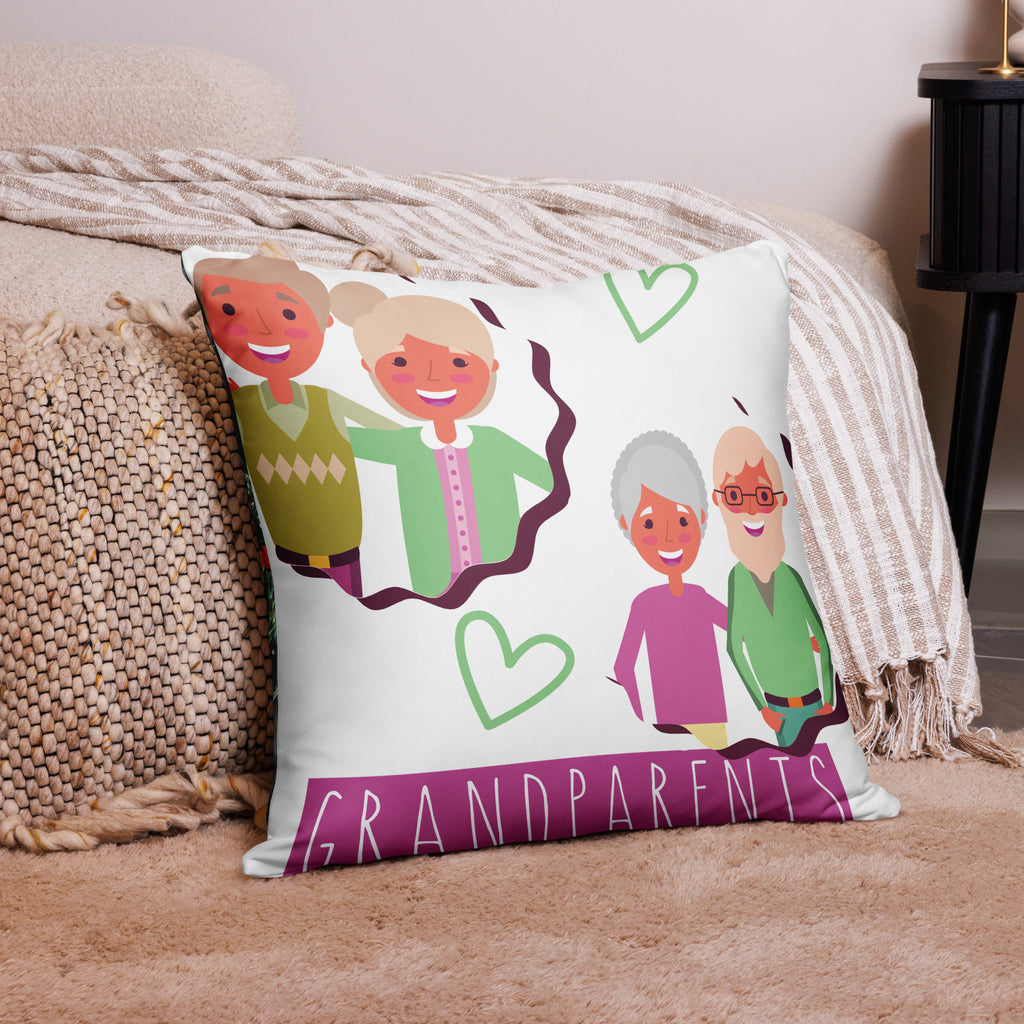 Forever Loved - Grandparents Edition - 22″×22″ - Pillows