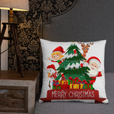 Seasonal Smiles - Festive Friends Pillow - - Hoodies