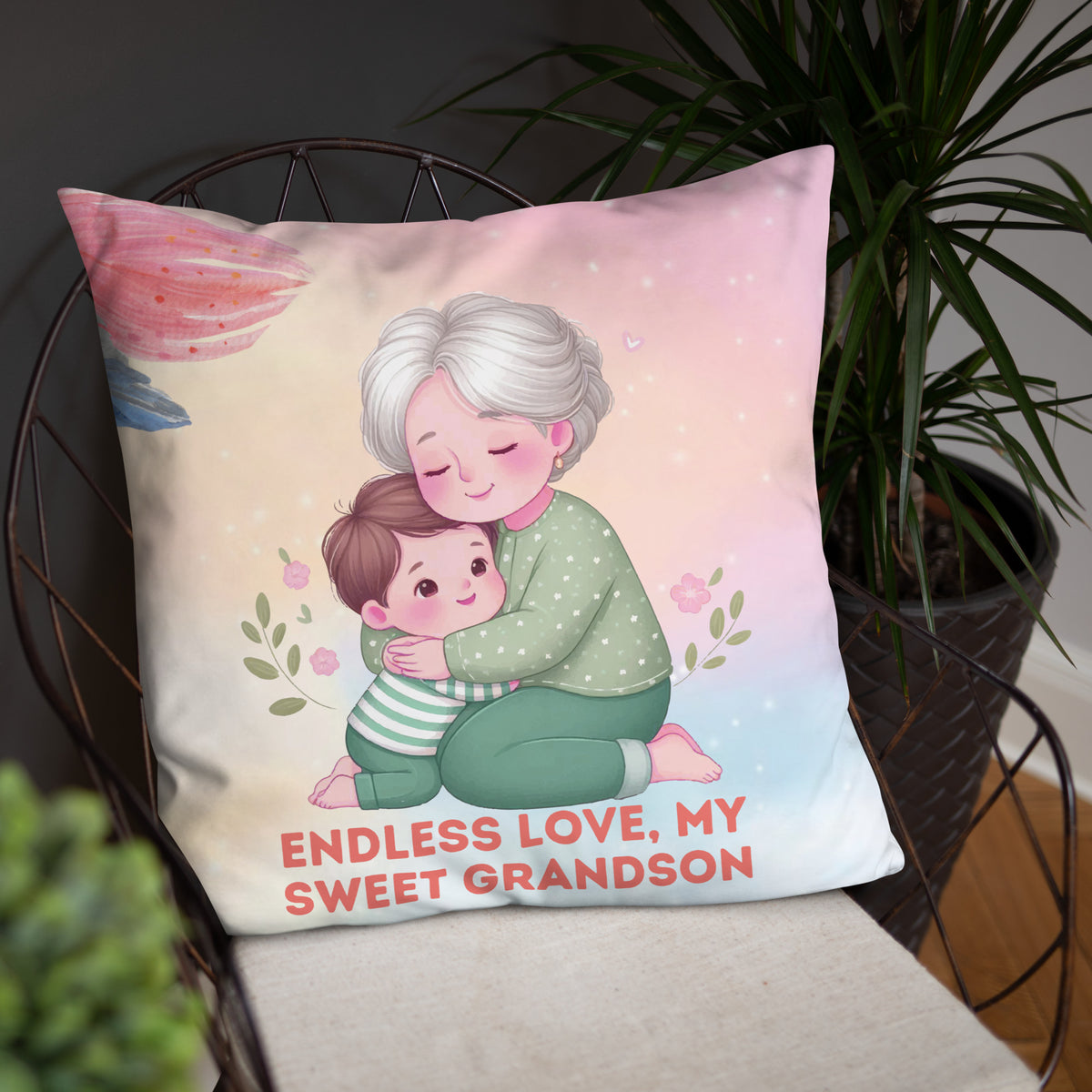 Sweet Moments - A Grandmother's Love - - Pillows