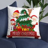 Seasonal Smiles - Festive Friends Pillow - - Hoodies