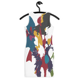 Abstract Elegance - Capture Her Essence in Every Shade - - Bodycon dresses