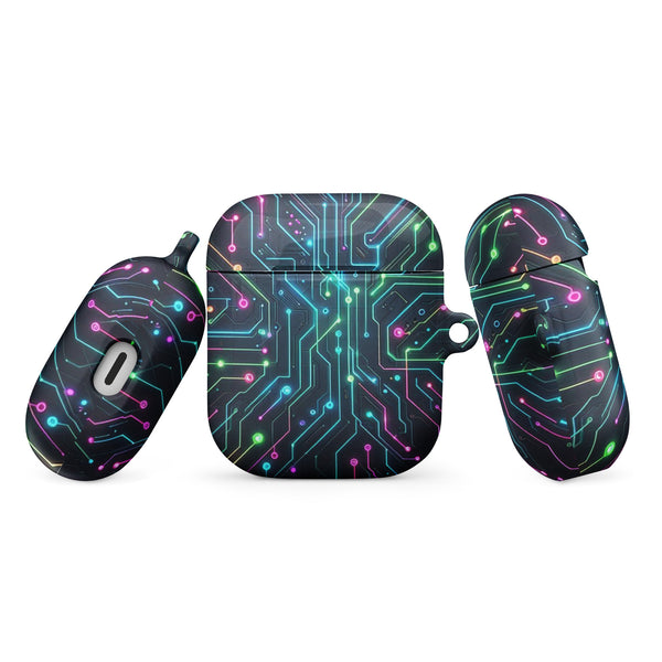 Futuristic Beats Case - Where Tech Meets Art - AirPods Gen2 - Tech Accessories