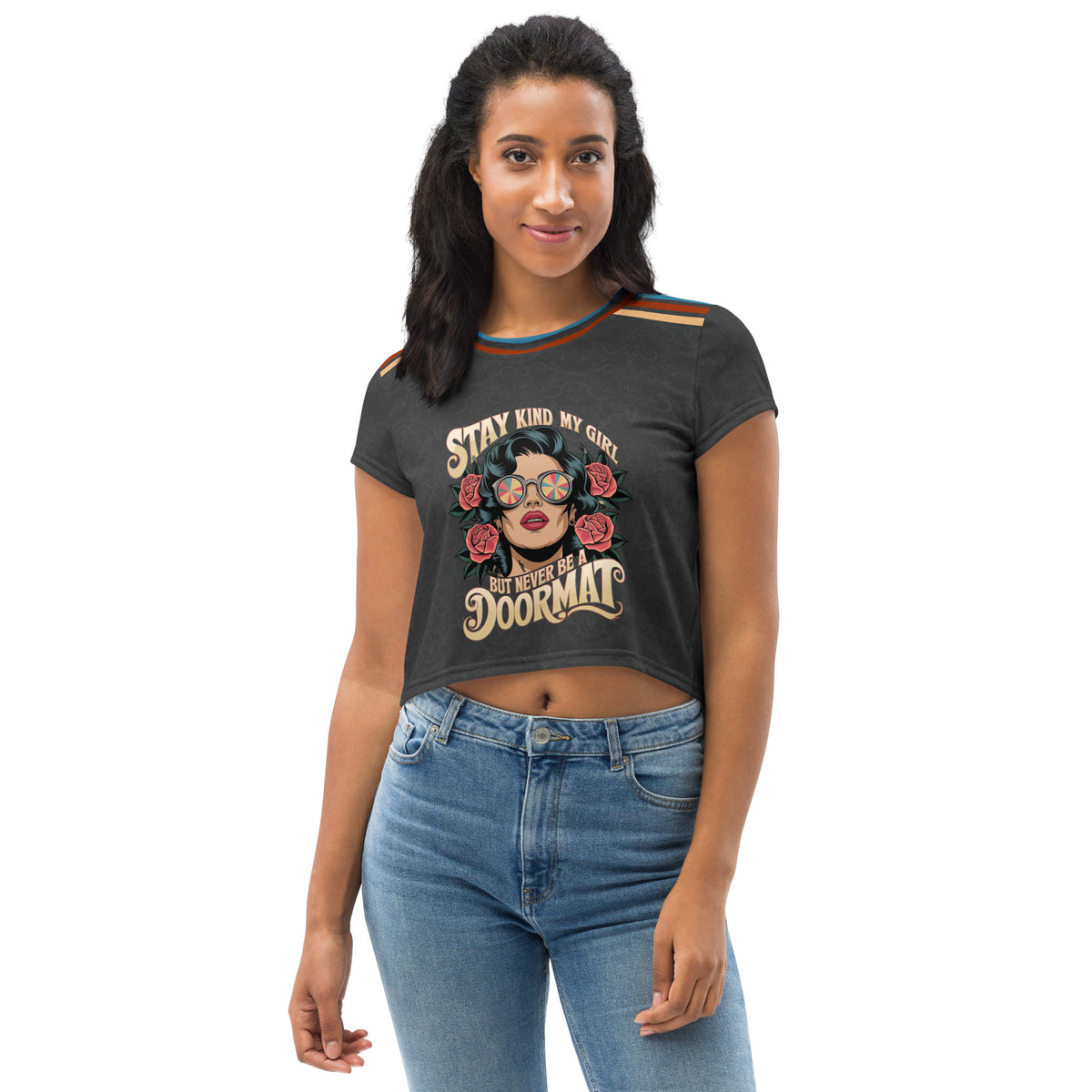 Daughter Strength Tee – Gift of Empowerment - - Crop Tee
