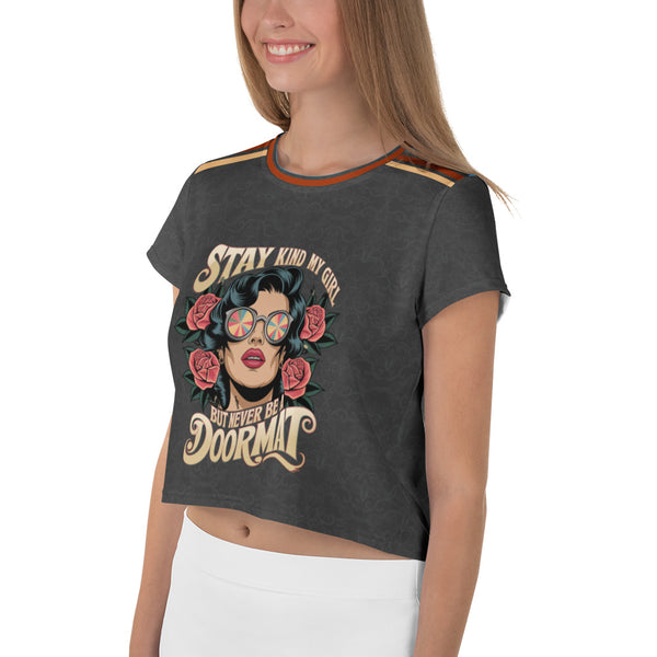 Daughter Strength Tee – Gift of Empowerment - - Crop Tee