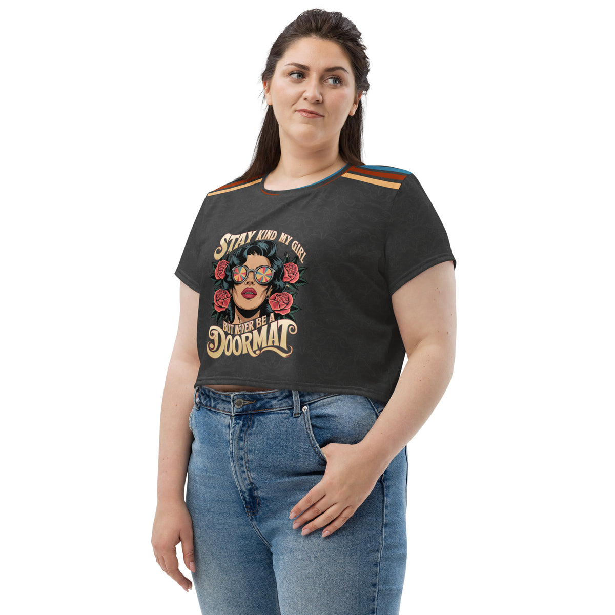 Daughter Strength Tee – Gift of Empowerment - - Crop Tee