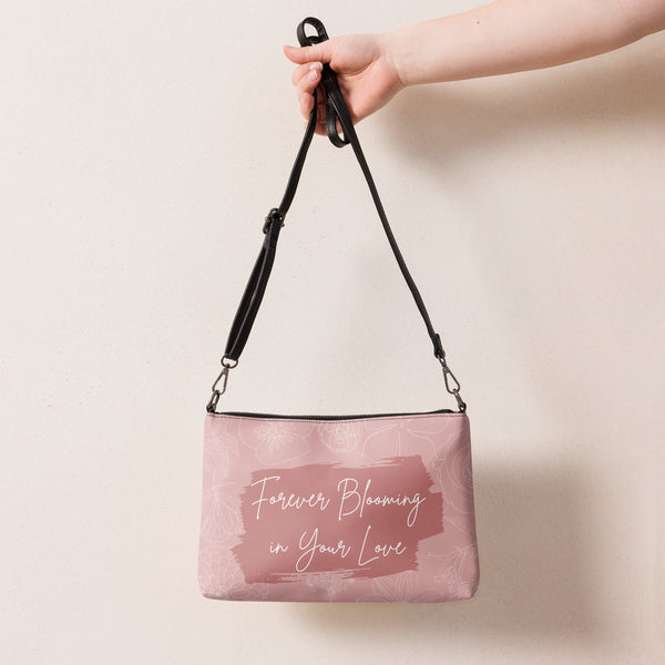 Embrace Love, Embrace Blooming Beauty – A Heartfelt Gift - - Crossbody Bag