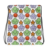 Joyful Blossoms and Cheerful Stars - Default Title - Drawstring Bag