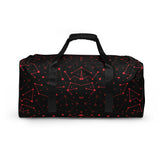 Heavenly Patterns - Red Constellation Travel Companion - - Duffel Bags