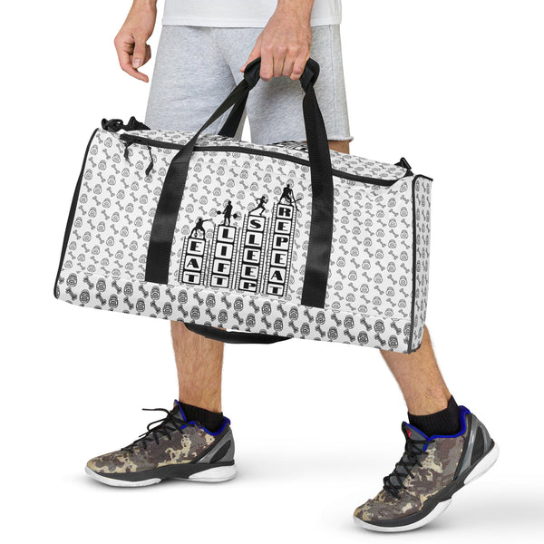 Harmony in Motion - Stylishly Tuned Duffle - - Duffel Bags