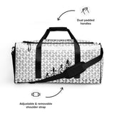 Harmony in Motion - Stylishly Tuned Duffle - - Duffel Bags