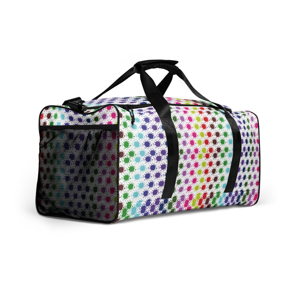 Radiant Spectrum Allover Design Duffle Bag - - Duffle Bag