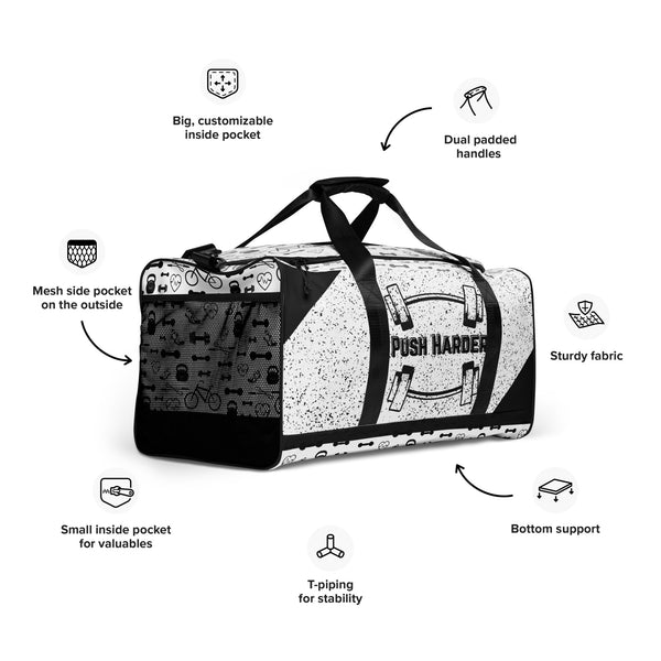 Consistency Counts - Your New Workout Companion - - Duffel Bags