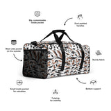 Stay Motivated - The 'Lift, Sweat, Repeat' Gym Duffle - - Duffle Bag