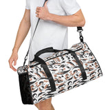 Stay Motivated - The 'Lift, Sweat, Repeat' Gym Duffle - - Duffle Bag