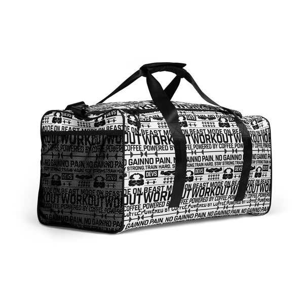 DEVS Gym Duffle Bag - A Symbol of Strength - - Duffle Bag