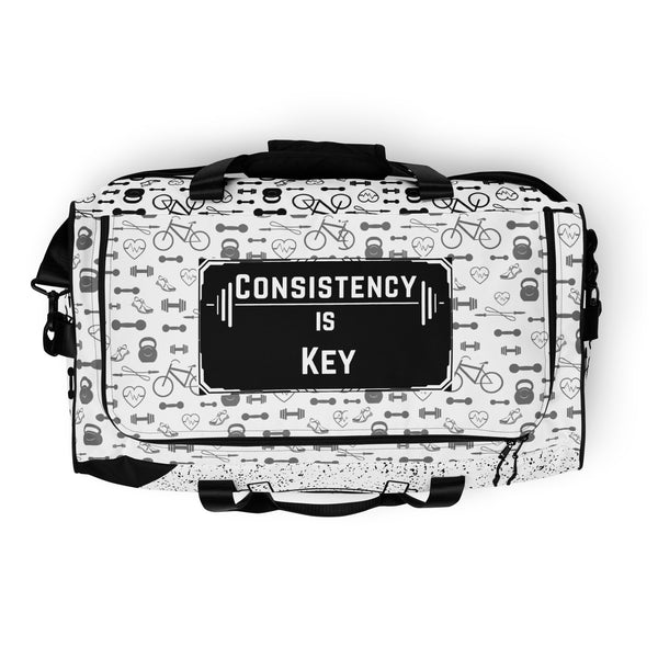 Consistency Counts - Your New Workout Companion - - Duffel Bags