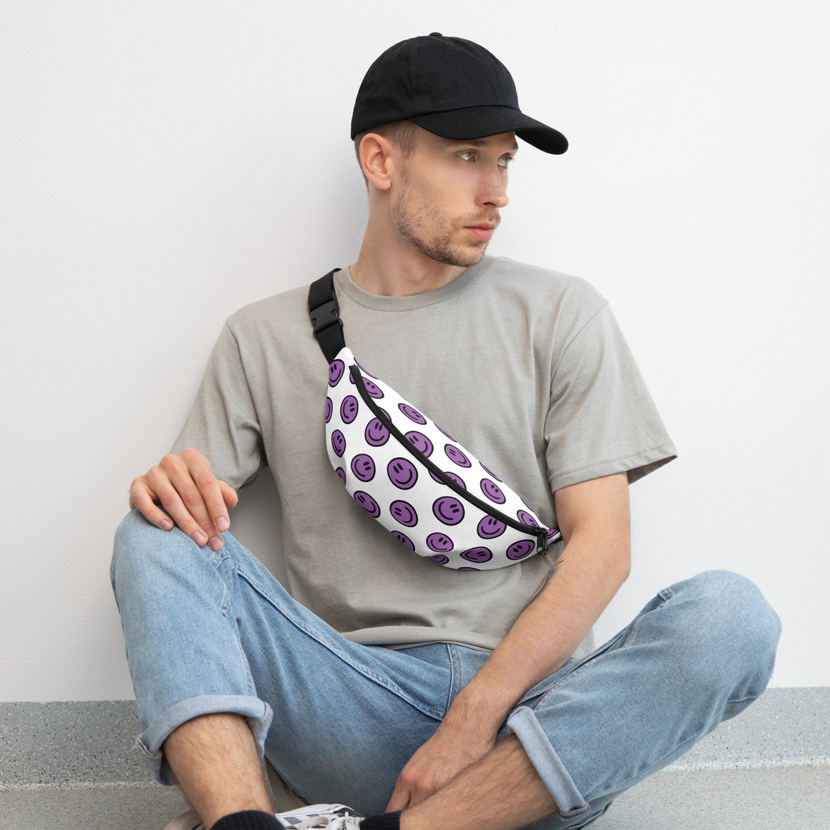 Happy Vibes Fanny Pack - - Fanny Backpack