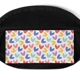 Colorful Hearts Fanny Pack - - Fanny Backpack