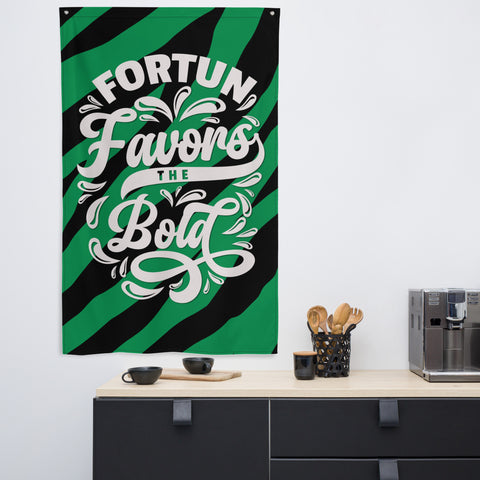 Image of Inspirational Energy - Fortune Favors the Bold Flag