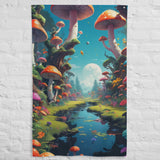 Whimsical Mushroom Wonderland Flag - - Flags