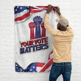 Your Vote Matters - Patriotic Statement Flag - - Flags