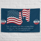 Civic Pride - Patriotic Voting Flag for Change - - Flags