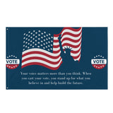 Civic Pride - Patriotic Voting Flag for Change - - Flags