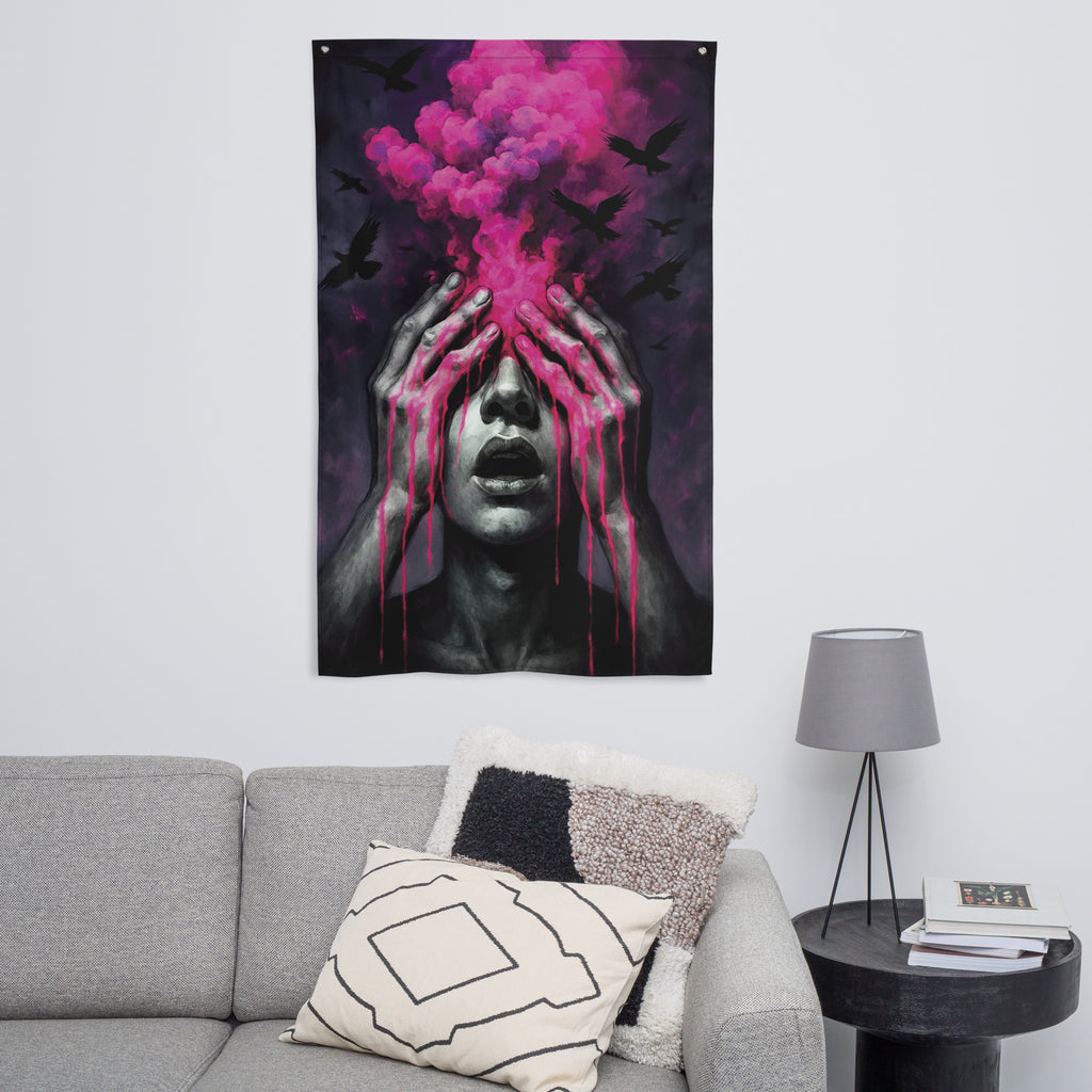 For the Dreamer – Intense Art Wall Flag - Default Title - Printed Flags