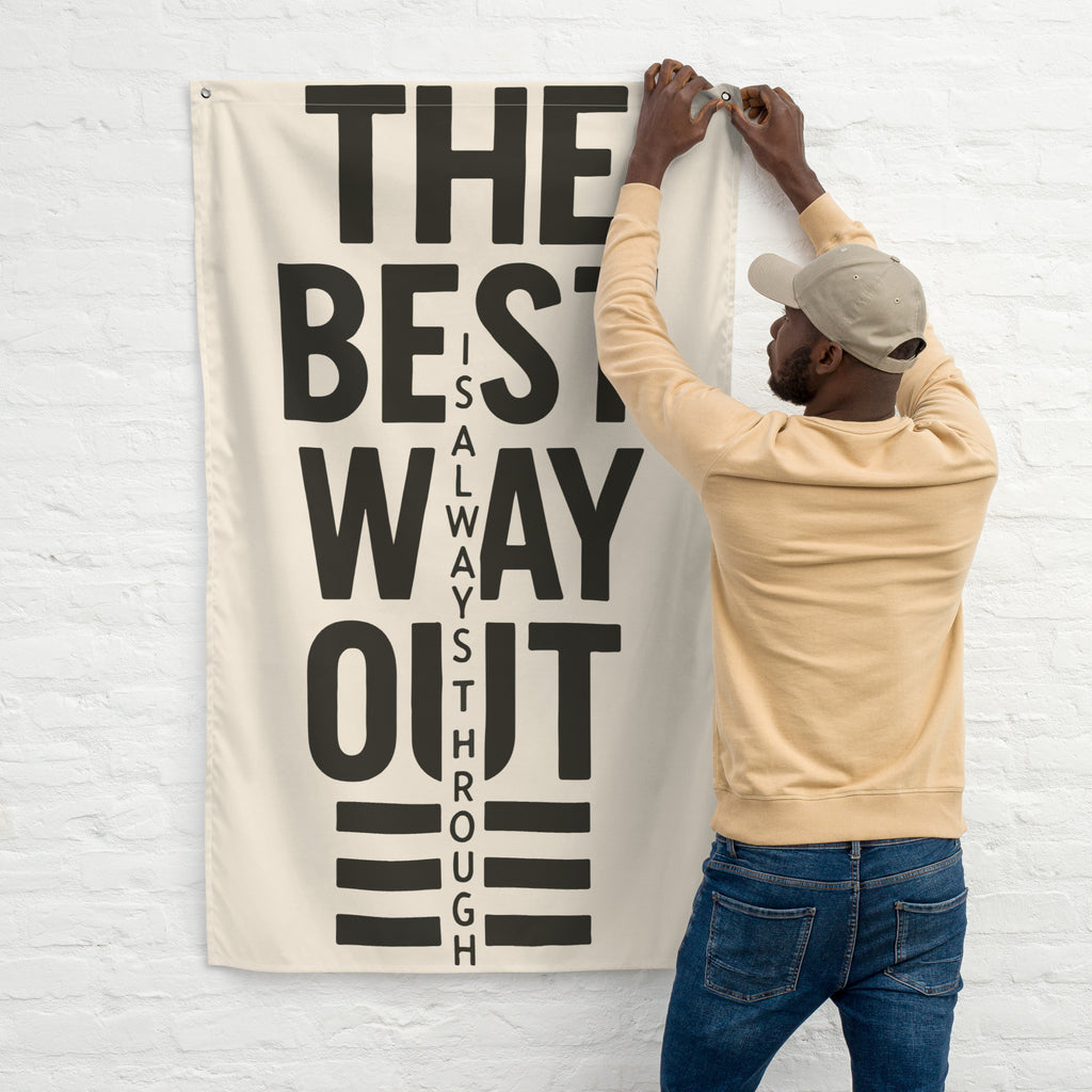 Strength & Style – Motivational Flag for Gifting - Default Title - Printed Flags