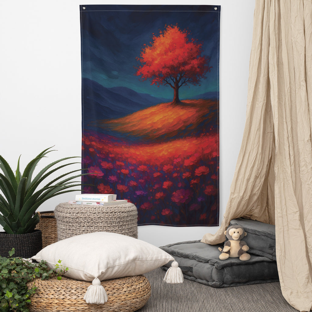 Golden Hill Flag – Perfect Artistic Gift for Home - Default Title - Printed Flags