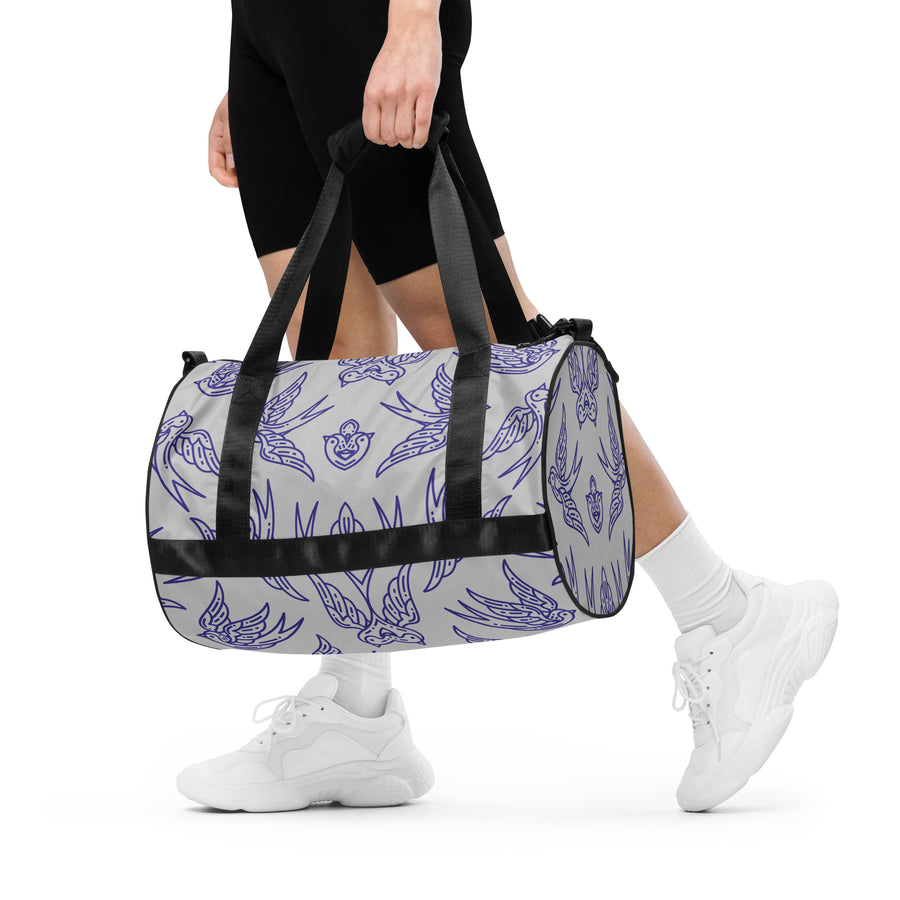 Motion & Meaning – Bird Pattern Gym Bag Gift - Default Title - Gym Bags