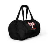 Hide Your Pain - Grab the Dumbbell Motivational Gym Bag - - Gym Bags